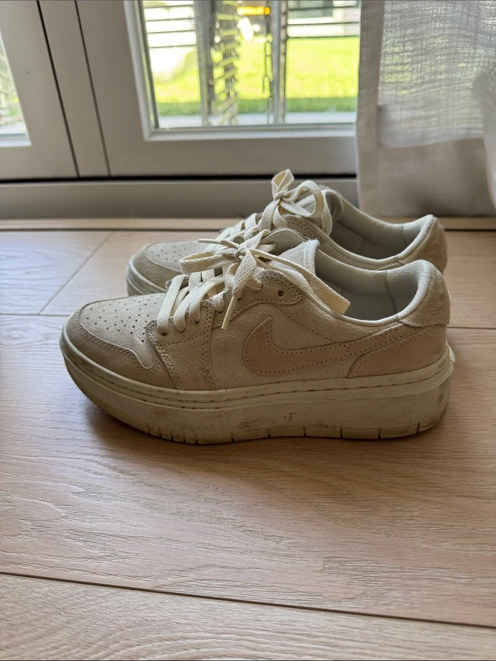 Nike suede upper